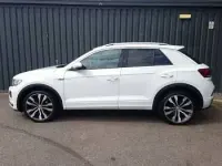 Used VW T-Roc R-line 115 HP (84 kW) 2019 White SUV