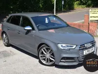 Used Audi S3 Sportback 300 HP (220 kW) 2019 Grey Hatchback