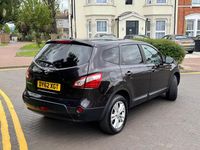 Used Nissan Qashqai +2 Acenta 117 HP (86 kW) 2012 Black SUV