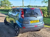 Used Nissan Note N-TEC 90 HP (66 kW) 2013 Blue Hatchback