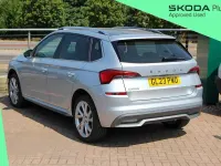 Used Skoda Kamiq SE L Executive 147 HP (108 kW) 2023 Brilliant silver metallic SUV