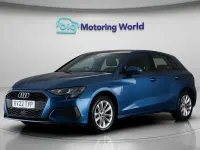 Second-hand Audi A3 Sportback 150 CP (110 kW) 2022 Albastru Hatchback