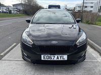 Used Ford Focus ST-Line 120 HP (88 kW) 2017 Black Estate