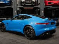 Used Jaguar F-Type SVR 2016 Blue Coupe