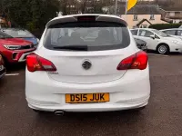 Used Vauxhall Corsa SRi 90 HP (66 kW) 2015 White Hatchback