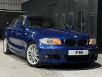 Used BMW 120 Cabriolet M Sport 177 HP (130 kW) 2010 Blue Cabriolet