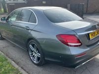Used Mercedes E220 AMG line 194 HP (142 kW) 2019 Grey Sedan