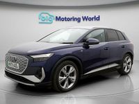 Used Audi Q4 e-tron S-Line 150 kW (204 HP) 2021 Blue SUV