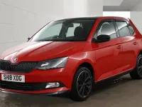 Used Skoda Fabia Monte Carlo 95 HP (69 kW) 2018 Red Hatchback