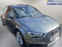 Used Audi A3 S-Line 150 HP (110 kW) 2017 Grey Sedan