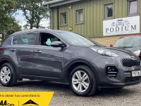 Used Kia Sportage 115 HP (84 kW) 2017 Silver SUV