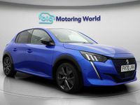 Used Peugeot e-208 GT 100 kW (136 HP) 2020 Blue Hatchback