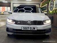 Used VW Passat R-line 2017 White Sedan