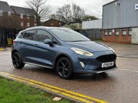Used Ford Fiesta Active 100 HP (73 kW) 2019 Blue Hatchback