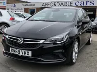 Used Vauxhall Astra SRi 136 HP (100 kW) 2018 Black Hatchback