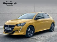 Used Peugeot 208 Allure Premium 99 HP (72 kW) 2022 Yellow Hatchback