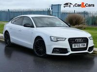 Begagnad Audi A5 Black Edition 2015 Vit Sportkupé