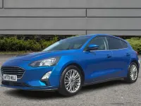 Used Ford Focus Titanium X 123 HP (90 kW) 2020 Blue Hatchback