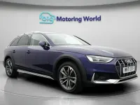 Used Audi A4 Allroad Sport 204 HP (150 kW) 2021 Blue Estate