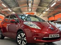 Used Nissan Leaf Tekna 80 kW (109 HP) 2015 Red Hatchback