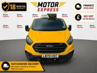Used Ford Transit Custom 130 HP (95 kW) 2021 Yellow Van