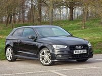 Used Audi A3 S-Line 2014 Black Hatchback