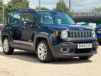 Used Jeep Renegade Longitude 110 HP (80 kW) 2016 Black SUV
