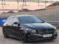 Used Mercedes CLA220 AMG line 2016 Black Sedan