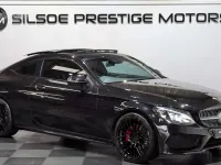 Used Mercedes C220 AMG Line Premium Plus 2016 Black Coupe