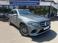 Used Mercedes GLC220 AMG line 170 HP (125 kW) 2017 Grey SUV