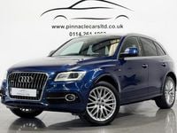 Used Audi Q5 S-line plus 150 HP (110 kW) 2015 Blue SUV