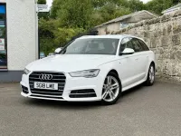 Used Audi A6 S-Line 190 HP (139 kW) 2018 White Estate