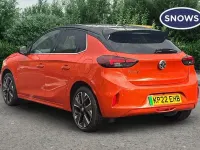 Usado Vauxhall Corsa-e Elite 100 kW (136 HP) 2022 Laranja Citadino