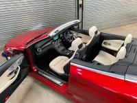 Used Mercedes C220 AMG Line Premium Plus 175 HP (128 kW) 2017 Red Cabriolet