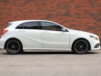 Used Mercedes A180 AMG line 2017 White Hatchback