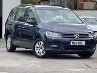 Used VW Sharan SE 140 HP (102 kW) 2011 Blue MPV