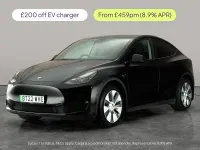 Used Tesla Model Y Long Range AWD 378 kW (514 HP) 2022 Black SUV
