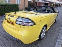 Used Saab 9-3 Cabriolet Aero 2008 Yellow Cabriolet