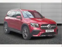 Used Mercedes GLB200 AMG line 150 HP (110 kW) 2021 Red SUV