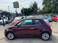 Used Fiat 500 Lounge 69 HP (50 kW) 2016 Red Hatchback