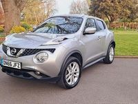 Used Nissan Juke N-Connecta 110 HP (80 kW) 2016 Silver SUV