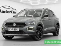 Used VW T-Roc Black Edition 150 HP (110 kW) 2021 Grey SUV
