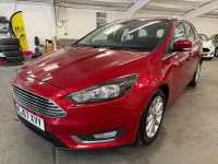 Used Ford Focus Titanium 125 HP (91 kW) 2017 Red Estate