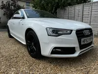 Used Audi A5 S-Line 2013 White Coupe