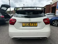 Used Mercedes A180 Premium 109 HP (80 kW) 2016 White Hatchback