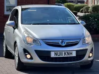 Used Vauxhall Corsa 98 HP (72 kW) 2011 Silver Hatchback