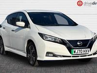 Used Nissan Leaf N-TEC 160 kW (218 HP) 2020 White Hatchback