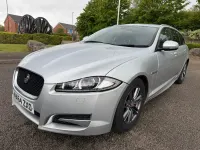 Używany Jaguar XF R-Sport 2014 Srebrny Kombi