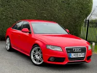 Usado Audi A4 S-Line 211 HP (155 kW) 2009 Vermelho Sedan