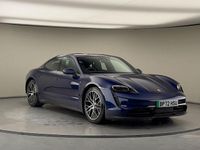 Used Porsche Taycan Performance Package 350 kW (476 HP) 2023 Gentian blue Sedan